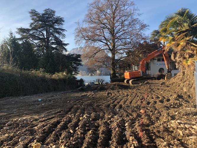Le chantier en photos